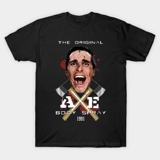 "Axe" Original Body Spray, American Psycho T-Shirt